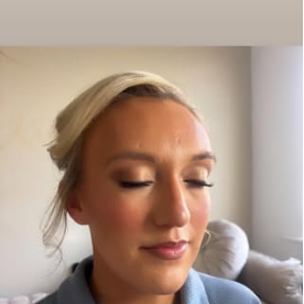 Soft glam makeup created by Kieanna